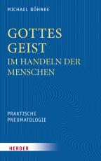 Cover-Bild Gottes Geist im Handeln der Menschen