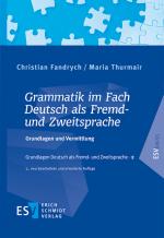 Cover-Bild Grammatik im Fach Deutsch als Fremd- und Zweitsprache