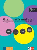 Cover-Bild Grammatik mal vier