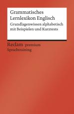 Cover-Bild Grammatisches Lernlexikon Englisch