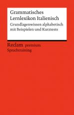 Cover-Bild Grammatisches Lernlexikon Italienisch