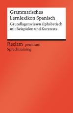 Cover-Bild Grammatisches Lernlexikon Spanisch