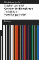 Cover-Bild Grenzen der Demokratie. Teilhabe als Verteilungsproblem