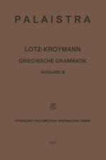 Cover-Bild Griechische Grammatik