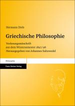 Cover-Bild Griechische Philosophie