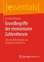 Cover-Bild Grundbegriffe der elementaren Zahlentheorie