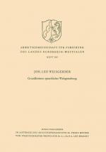 Cover-Bild Grundformen sprachlicher Weltgestaltung