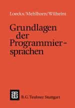 Cover-Bild Grundlagen der Programmiersprachen