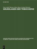 Cover-Bild Grundlagen der Tribochemie