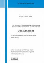 Cover-Bild Grundlagen lokaler Netzwerke. Das Ethernet.