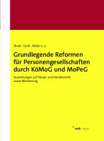 Cover-Bild Grundlegende Reformen für Personengesellschaften durch KöMoG und MoPeG