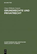 Cover-Bild Grundrechte und Privatrecht