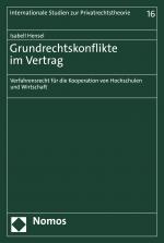 Cover-Bild Grundrechtskonflikte im Vertrag