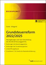Cover-Bild Grundsteuerreform 2022/2025