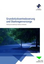 Cover-Bild Grundstücksentwässerung und Starkregenvorsorge