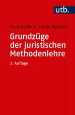 Cover-Bild Grundzüge der juristischen Methodenlehre