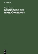 Cover-Bild Grundzüge der Mikroökonomik