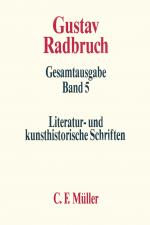 Cover-Bild Gustav Radbruch Gesamtausgabe