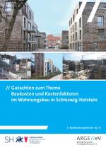 Cover-Bild Gutachten zum Thema Baukosten und Kostenfaktoren im Wohnungsbau in Schleswig-Holstein
