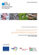 Cover-Bild "Gute Governance" für gesellschaftliche Integration