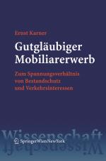 Cover-Bild Gutgläubiger Mobiliarerwerb