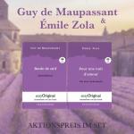 Cover-Bild Guy de Maupassant & Émile Zola (Bücher + 2 MP3 Audio-CDs) - Lesemethode von Ilya Frank