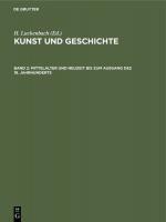 Cover-Bild H. Luckenbach: Kunst und Geschichte / Mittelalter und Neuzeit bis zum Ausgang des 18. Jahrhunderts
