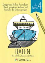 Cover-Bild Hafen - Malbuch ab 5 Jahren