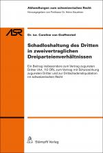 Cover-Bild Haftpflicht im Privatrecht / Schadloshaltung des Dritten in zweivertraglichen Dreiparteienverhältnissen