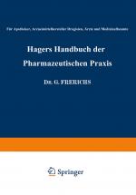 Cover-Bild Hagers Handbuch der Pharmazeutischen Praxis