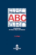 Cover-Bild Hakelmachers ABC der Finanzen und Bilanzen