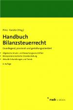 Cover-Bild Handbuch Bilanzsteuerrecht