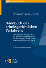 Cover-Bild Handbuch des arbeitsgerichtlichen Verfahrens