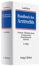 Cover-Bild Handbuch des Arztrechts