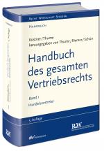 Cover-Bild Handbuch des gesamten Vertriebsrechts, Band 1
