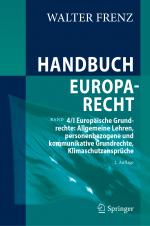 Cover-Bild Handbuch Europarecht