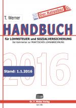 Cover-Bild Handbuch für Lohnsteuer und Sozialversicherung 2016