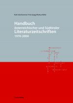 Cover-Bild Handbuch österreichischer und Südtiroler Literaturzeitschriften 1970-2004