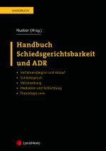 Cover-Bild Handbuch Schiedsgerichtsbarkeit und ADR
