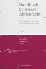 Cover-Bild Handbuch Schweizer Aktienrecht