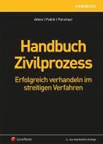 Cover-Bild Handbuch Zivilprozess