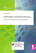 Cover-Bild Handelsmarken und Marktdurchdringung