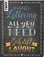Cover-Bild Handlettering All you need. Schrift & Layout