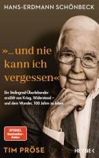 Cover-Bild Hans-Erdmann Schönbeck: "... und nie kann ich vergessen"