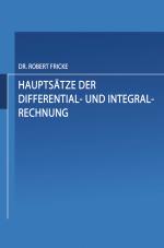 Cover-Bild Hauptsätze der Differential- und Integral-Rechnung