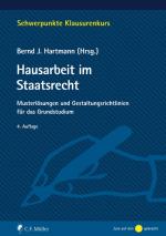 Cover-Bild Hausarbeit im Staatsrecht