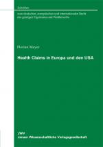 Cover-Bild Health Claims in Europa und den USA