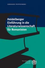 Cover-Bild Heidelberger Einführung in die Literaturwissenschaft für Romanisten