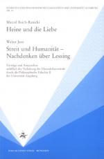 Cover-Bild Heine und die Liebe / Streit und Humanität - Nachdenken über Lessing