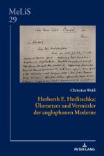 Cover-Bild Herberth E. Herlitschka: Übersetzer und Vermittler der anglophonen Moderne